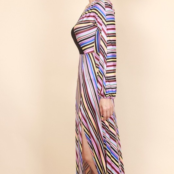 New Multi Color Maxi Dress - Picture 5 of 5